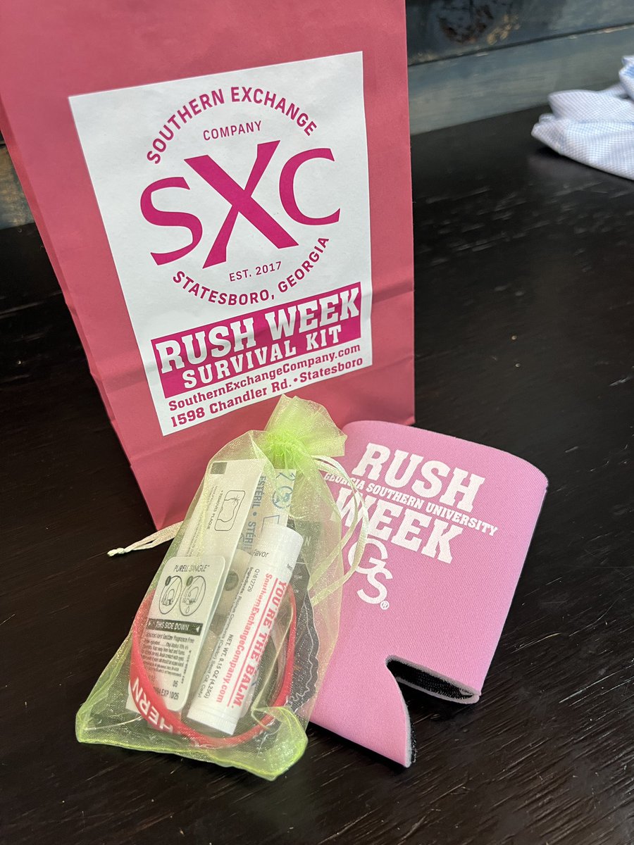SXCStatesboro's tweet photo. Getting ready! #Rush2023 #GATA https://t.co/o7VLRTRw5h