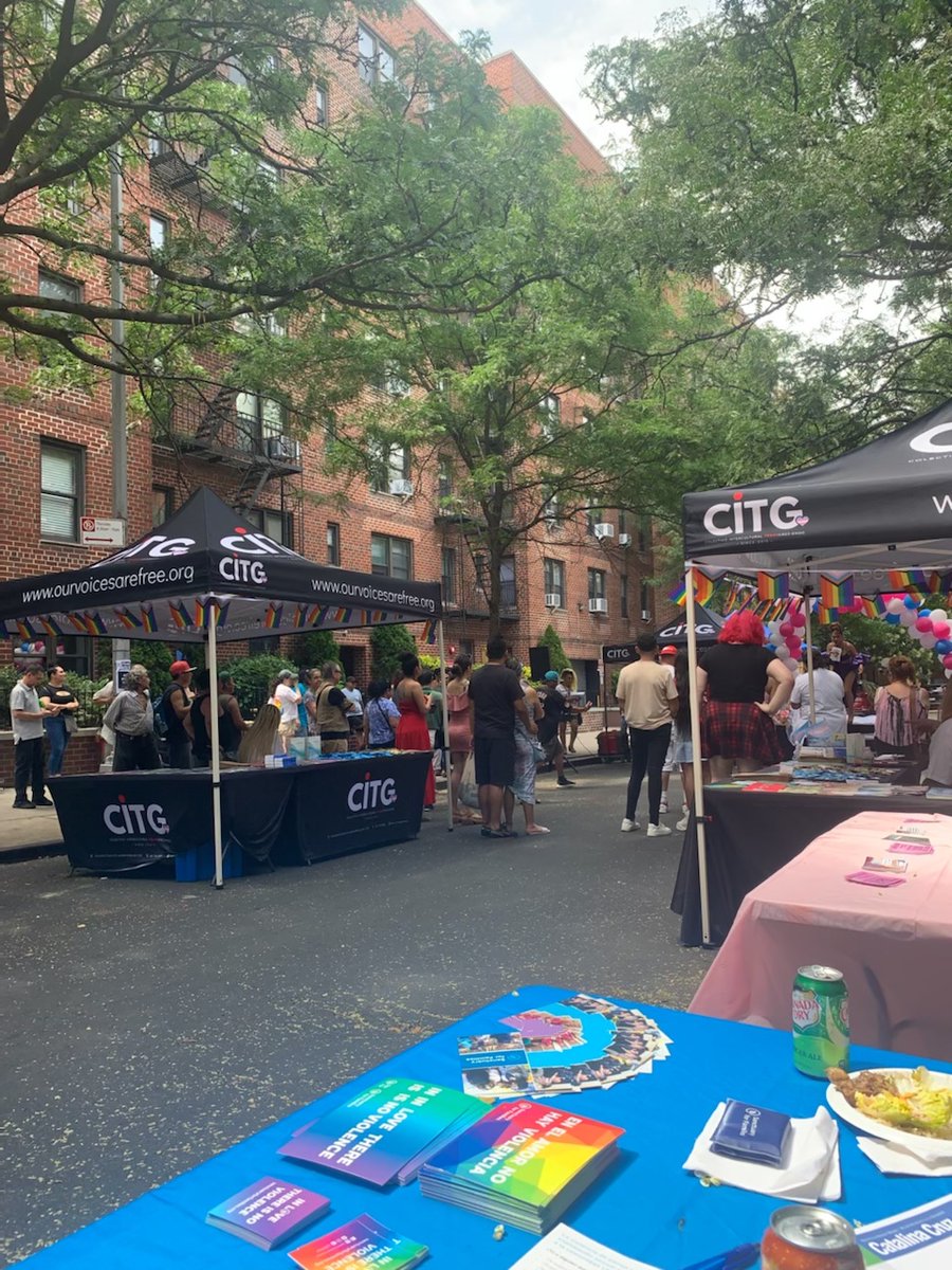 SFFNY's tweet photo. We had a wonderful time last Saturday at #TransFest in Jackson Heights, celebrating the trans, non-binary, and gender-expansive community and spreading the word about our services.
Thanks for having us, @CITGny! https://t.co/urcQOpKJYd