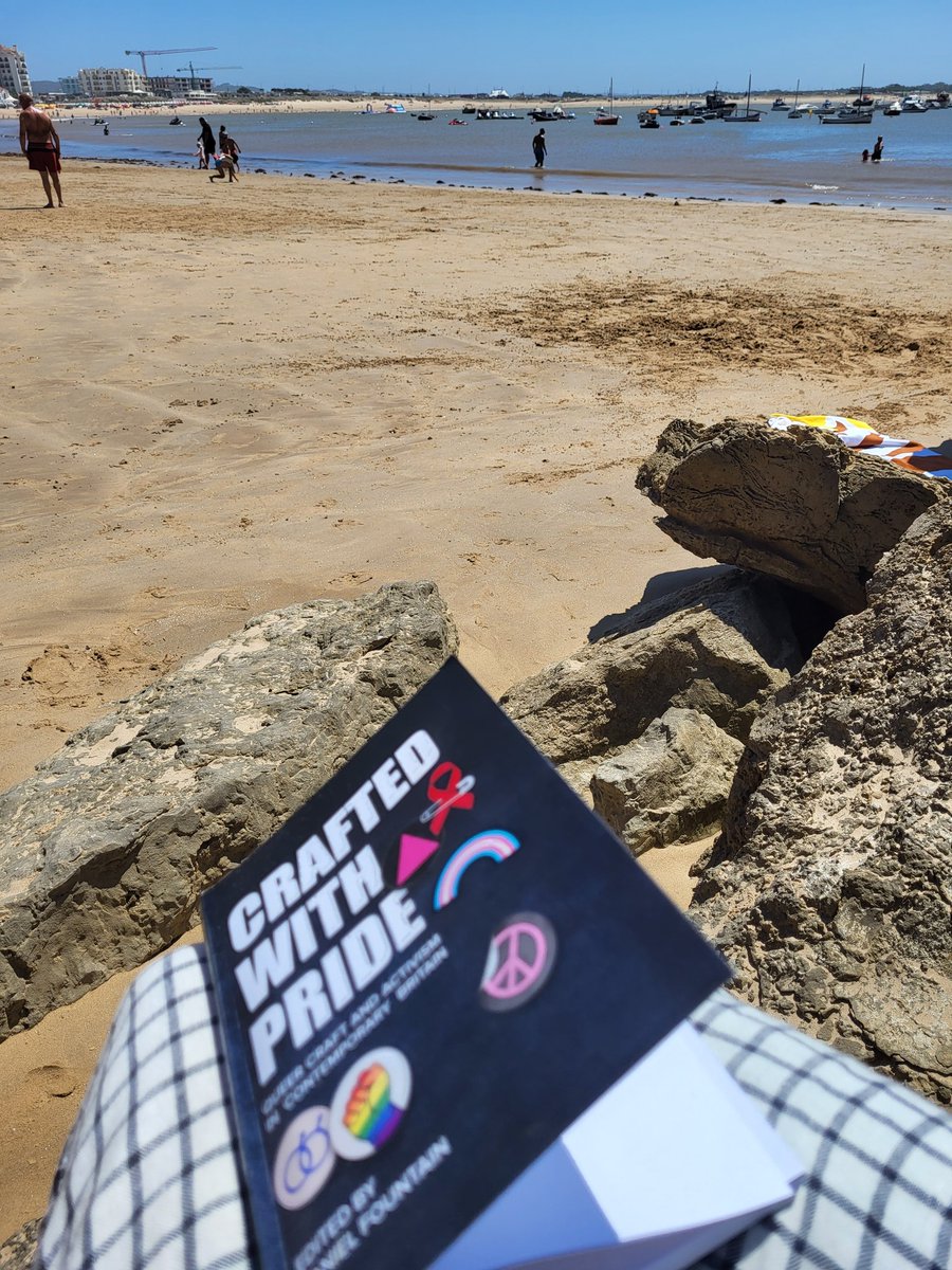 ProfLRobinson's tweet photo. Top seaside reading thanks to @Daniel_Fountain #CraftedWithPride #twitterstorians https://t.co/y9EWry5k0m