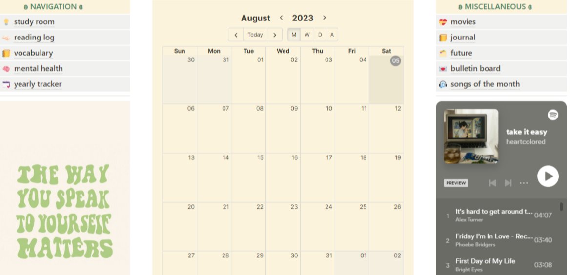 MBelMoon's tweet image. updating my notion since school season is near! 🤎

template idea by @comielvie