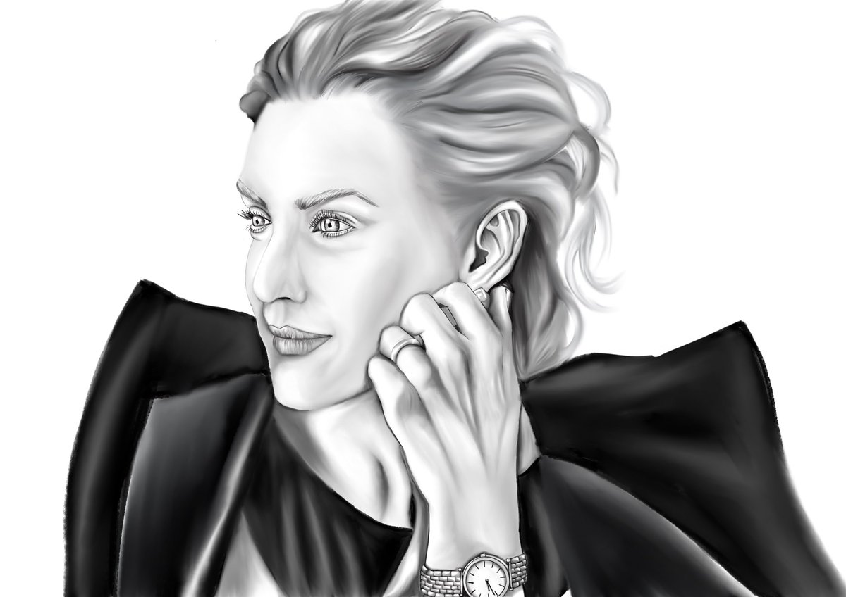 JaneIsles's tweet photo. Some drawings I made recently… practising a little with my #applepencil #gillianAnderson #katewinslet #caitrionaBalfe 💜 https://t.co/yFaYd4Da2l