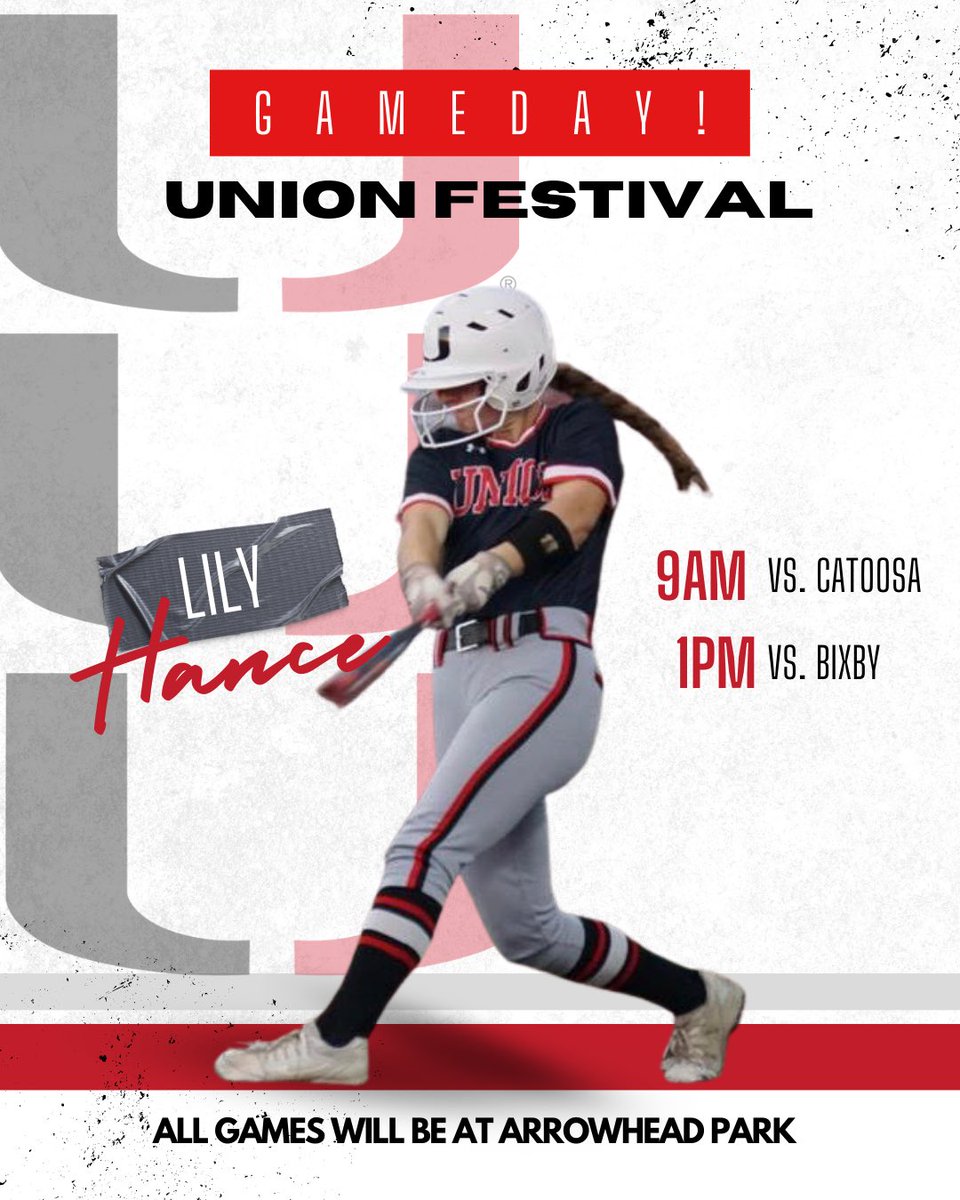 GAME DAY! 🥎 

Come support the Redhawks at Arrowhead! 

⏰: 9AM 
⏰: 1PM

#REDHAWKNATION