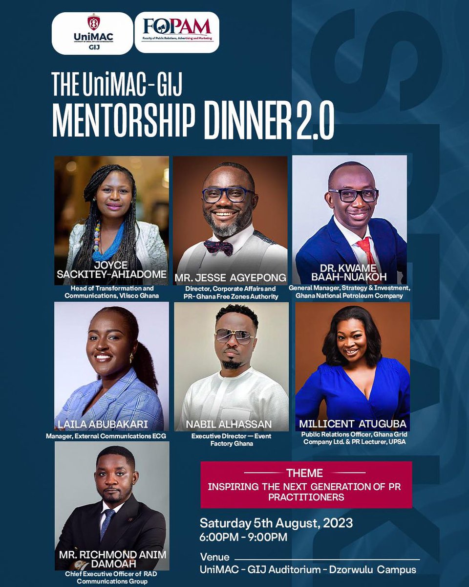 EduseiNyarkoah's tweet photo. #GIJMENTORSHIPDINNER2.0 https://t.co/xNPvNnEDGE