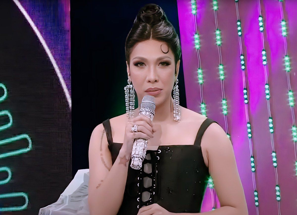 rsplawers's tweet photo. another fun episode!! and sobrang ganda ng look lagi talaga omg week after week but this week was also extra gorgeous again wah kudos miss best host @vicegandako and the whole team @teamvicePH @everybodysingph!! see u again tomorrow!

#EverybodySingService | #ViceGanda https://t.co/ZmvcuJ6xMV
