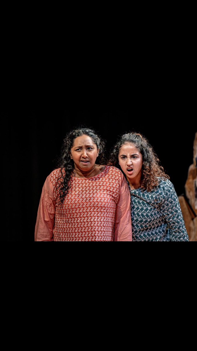 #SantiAndNaz is a gorgeous story of teenage friendship and queer love set against the backdrop of partition. Always a joy to be back hanging out with @TheThelmas! Catch it at Pleasance 2 at 13:30 for a lovely lunchtime treat.

📸 @stevegregson_