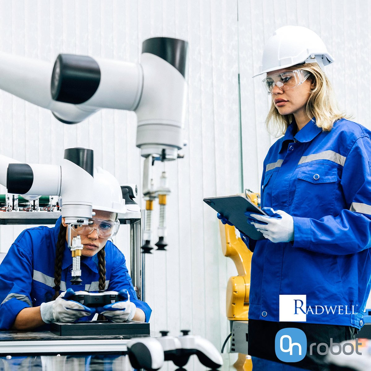 Radwell_Intl's tweet photo. Radwell is now an authorized distributor for OnRobot. OnRobot solutions make it easy to deploy collaborative automation on industrial tasks that help businesses optimize their processes and grow their businesses. Shop now at https://t.co/gAcYAZqPyg
#OnRobot #AuthorizedDistributor https://t.co/rPuEkOcArQ