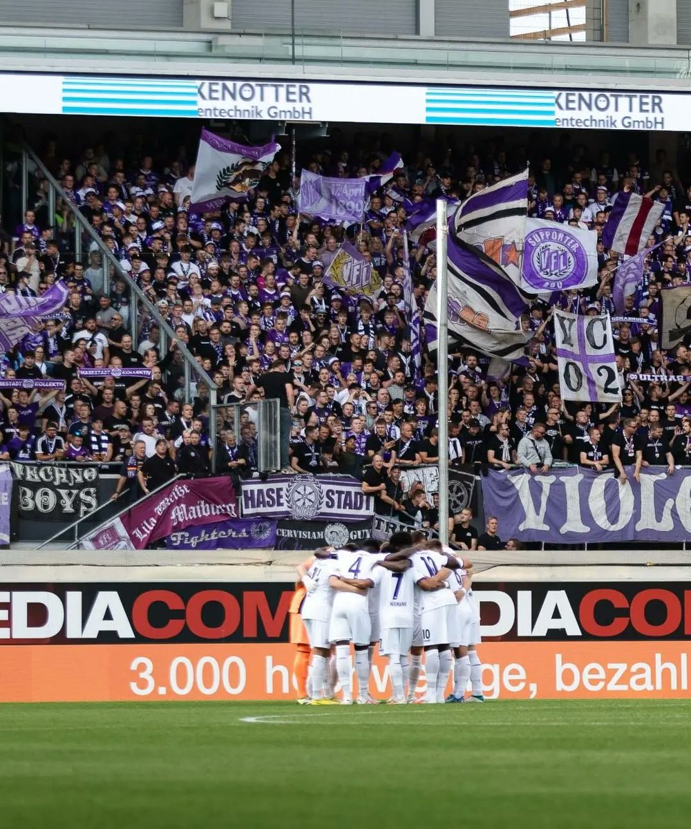 VfL_1899's tweet photo. Gemeinsam den ersten Punkt eingefahren. 💜
#vfl1899 #SCPOSN https://t.co/s30nu9tabJ