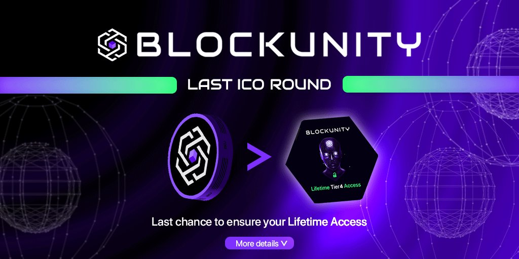_Blockunity's tweet photo. 🚀 Don't miss out on the ultimate opportunity! 🌟 

Join us now for the LAST phase of our ICO and be part of the revolutionary Blockunity community! 💥 

Transform your $BKU tokens into exclusive Utility NFTs and elevate your investment game! 🎉

https://t.co/ZeU5ifJHar

 #ICO #Blockchain #NFTs