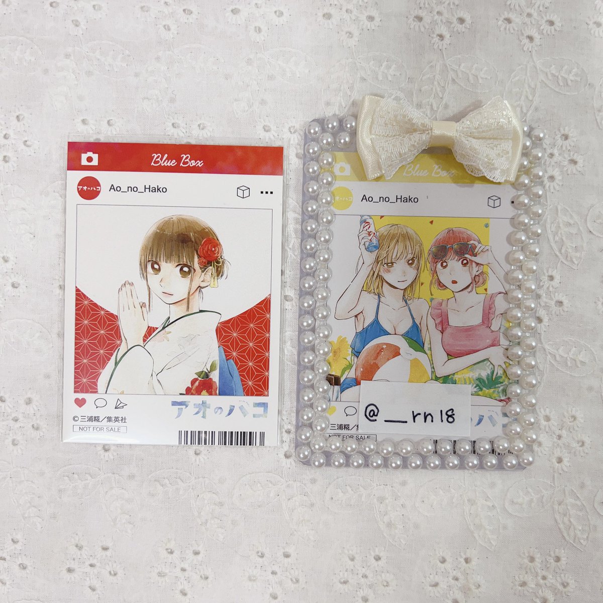 ____rn18's tweet photo. @atickya こんばんは、はじめまして。
お声がけありがとうございます。
他の方と交換が決まった為ご希望に沿うことが難しいです。
本日追加した所浴衣の鹿野さんが引けたのですがこちらお求めでしたら交換して頂きたいです。再度ご検討よろしくお願い致します。 https://t.co/FNoO175bI5
