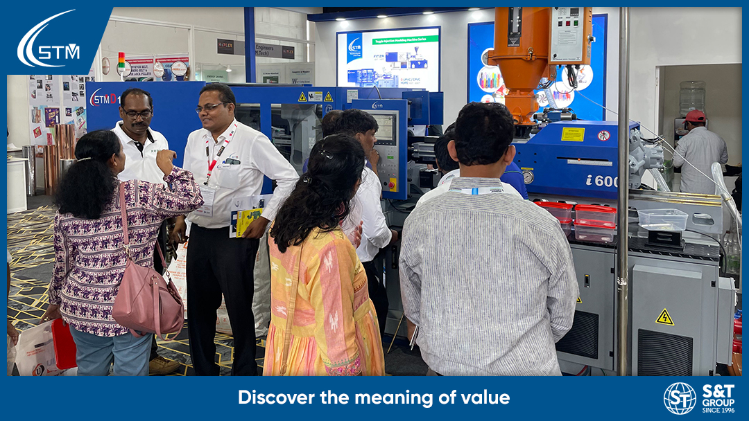 t_machines's tweet photo. 📷 Exciting Moments at HIPLEX 2023: Unveiling Innovation in Plastic Machinery! 📷 at #HIPLEX 2023 #stmplastic #sandtgroup https://t.co/epRMywb66g