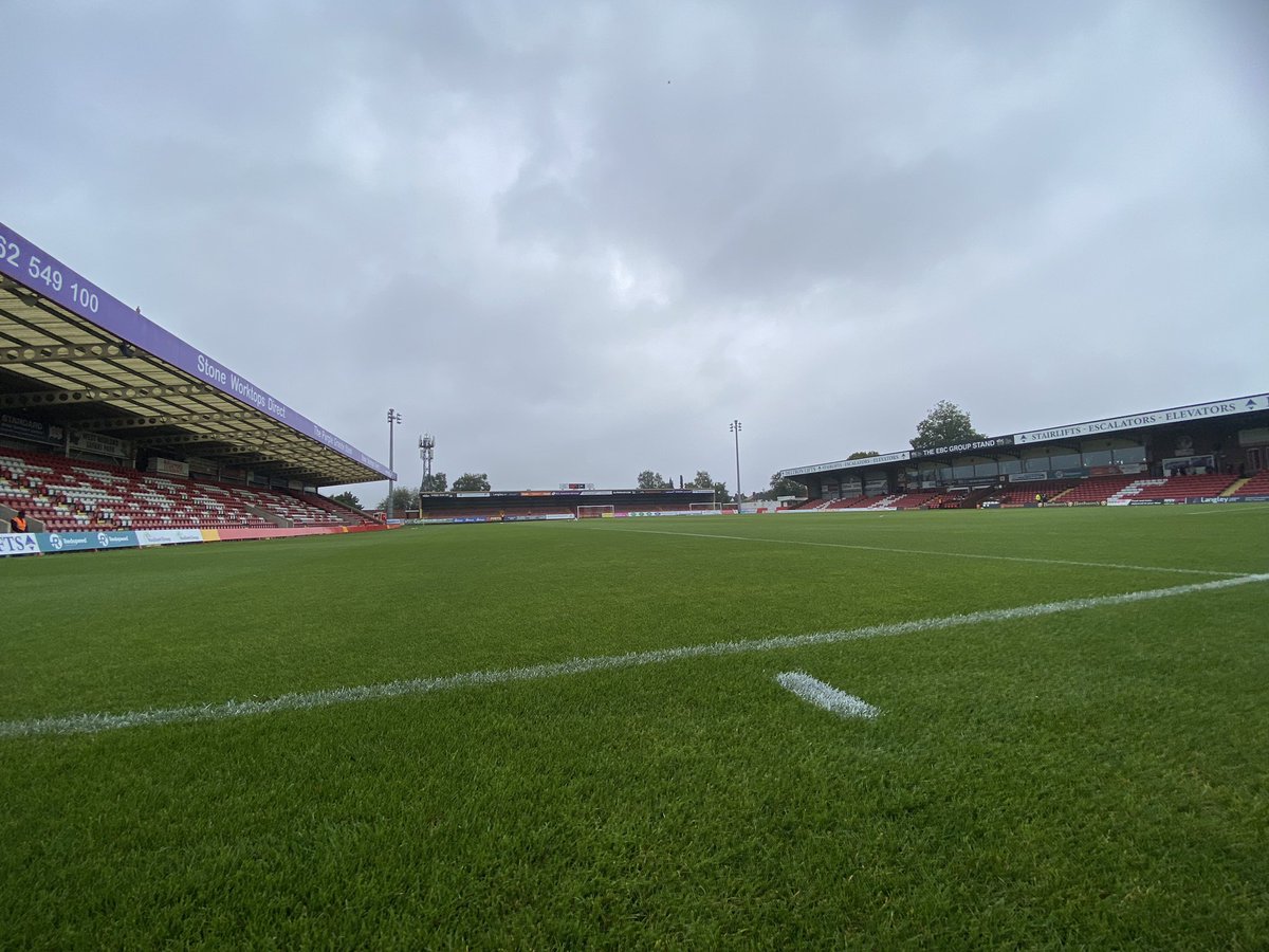 khfcofficial's tweet photo. Aggborough: ready 👊

🎟 https://t.co/V97qVc1Io5

#Harriers 🦅 https://t.co/XZFD5HUhuI