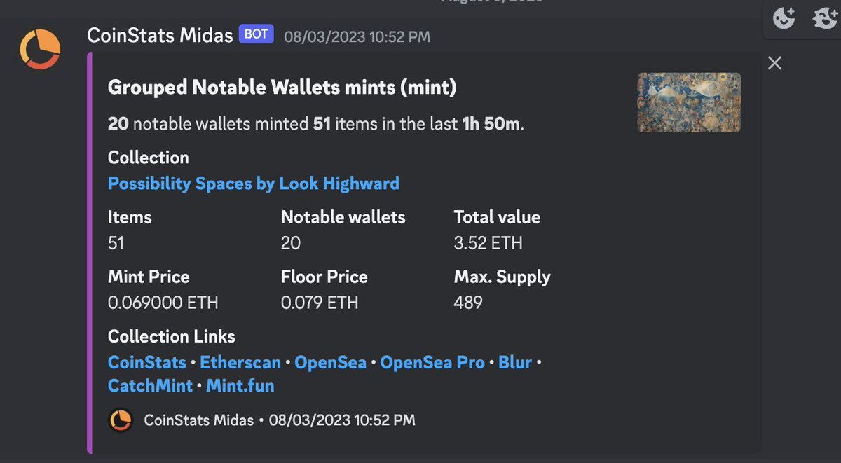 TruePlebs's tweet photo. A couple of nice alerts from our internal bot 
 @FullMetalTools ~1ETH > 3ETH
Possibility spaces by @LookHighward  ~0.079ETH > 0.25ETH
Velocity Series by @Bybit_Official  ~0.35ETH > 0.7ETH

Dm for the access
#plebsforplebs https://t.co/yGC9xGCSB3