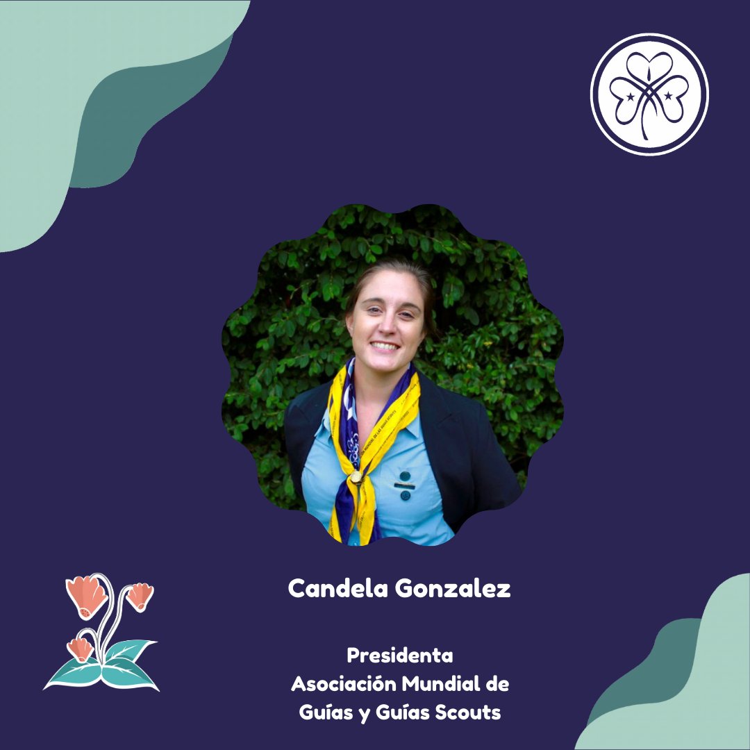 GuiasArgentinas's tweet photo. ¡Conozcamos más sobre Candela González nuestra Presidenta Mundial 🌎!

 Candela es Argentina🇦🇷, empezó su recorrido en el Guidismo en Zona Mamina (Cnel. Suárez) , en la Comunidad Guía Nro. 3. Allí fue Alita, Guía en Caravana, Guía del Sol y Guía Mayor. https://t.co/yqqmHC3nQ8
