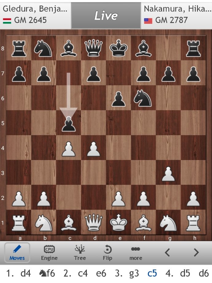 AlvarAlonso's tweet photo. WOW HIKARU PLAYED BENONI in the #FIDEWorldCup #pikachuface
@chessable https://t.co/q0SKVD4q0Z