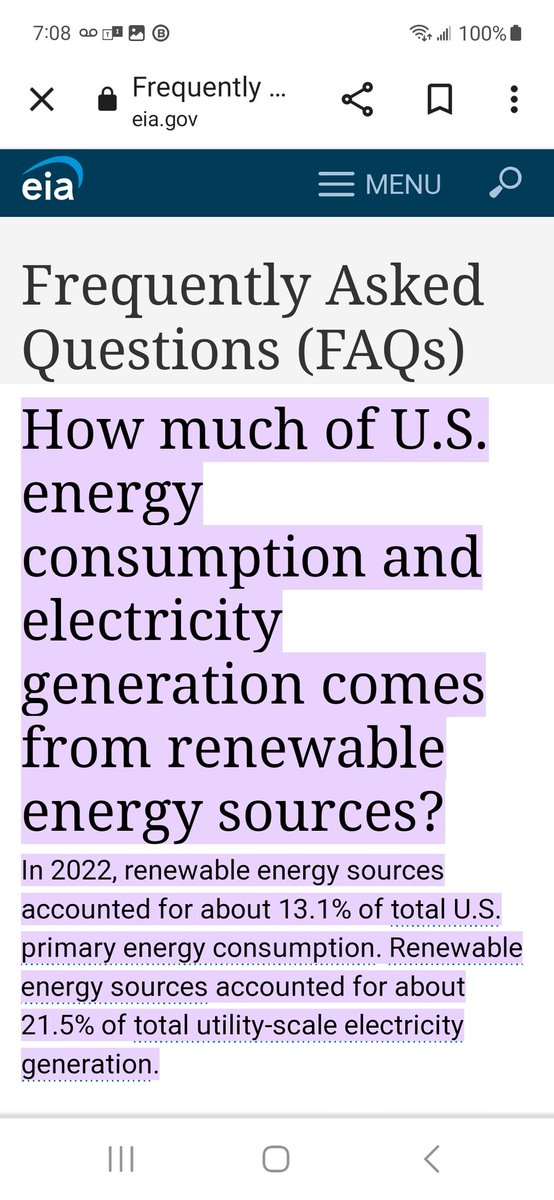 petunia_wild's tweet image. You&apos;re right. We&apos;re only using 22% #RenewableEnergy but other cntries are at 50% #renewabletransition or higher. It&apos;s all about the $$$$, political donations.#Velshi @AliVelshi @VelshiMSNBC