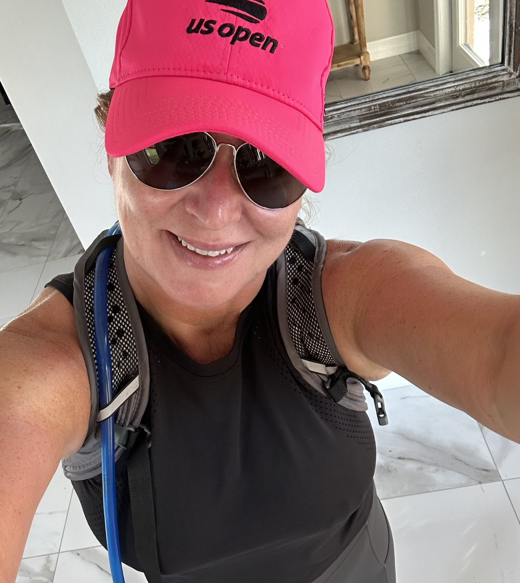 Feabhsu's tweet image. This Camelbak felt like a weight vest 🥵 #Florida #running #halfmarathontraining