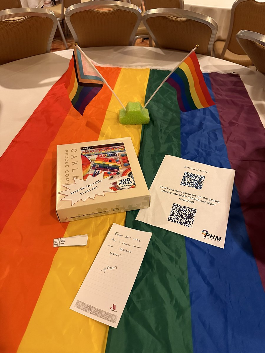 qPHM (@phmlgbtq) on Twitter photo Join qPHM this morning for our #trans101 🏳️⚧️🏳️🌈 talk <a href="/PHMConf/">PHM Conference</a> #PHM23 for some:
1️⃣ excellent learning 📝about course correction
2️⃣ free swag 🧣 and
3️⃣ a chance to enter a raffle for this puzzle! 🧩 Join qPHM this morning for our #trans101 🏳️⚧️🏳️🌈 talk <a href="/PHMConf/">PHM Conference</a> #PHM23 for some:
1️⃣ excellent learning 📝about course correction
2️⃣ free swag 🧣 and
3️⃣ a chance to enter a raffle for this puzzle! 🧩