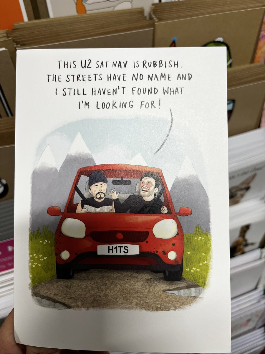 feehirst's tweet photo. @domisatwit Saw this card and thought of you of course … 😃 #crapcardpost https://t.co/jJ2vYLYNFY