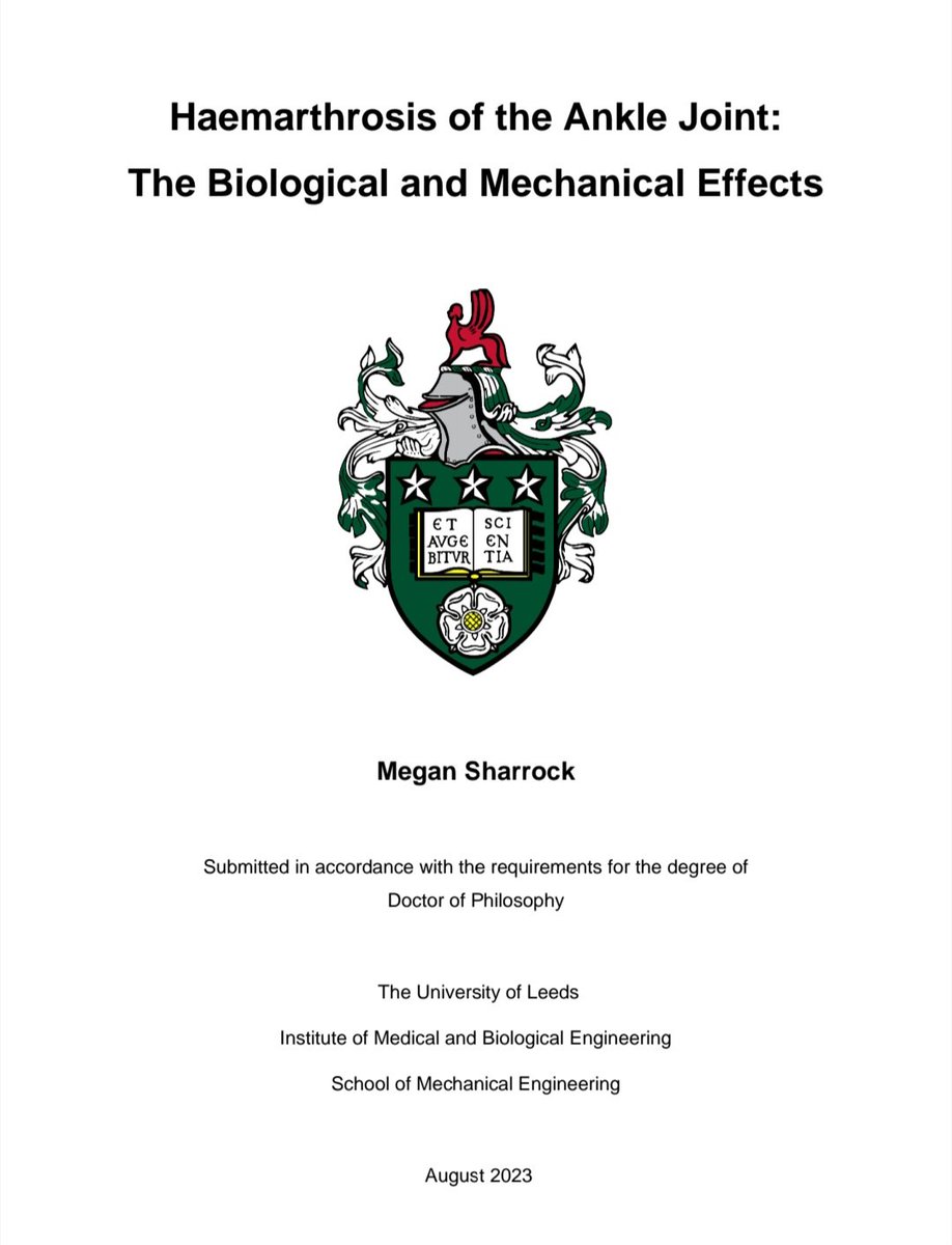 Today, I hit a huge milestone and submitted my PhD thesis. Blood, sweat and tears went into this, literally. 

To everybody who kept me motivated during this crazy time, surrounding me with love and support, I couldn't have done it without you.