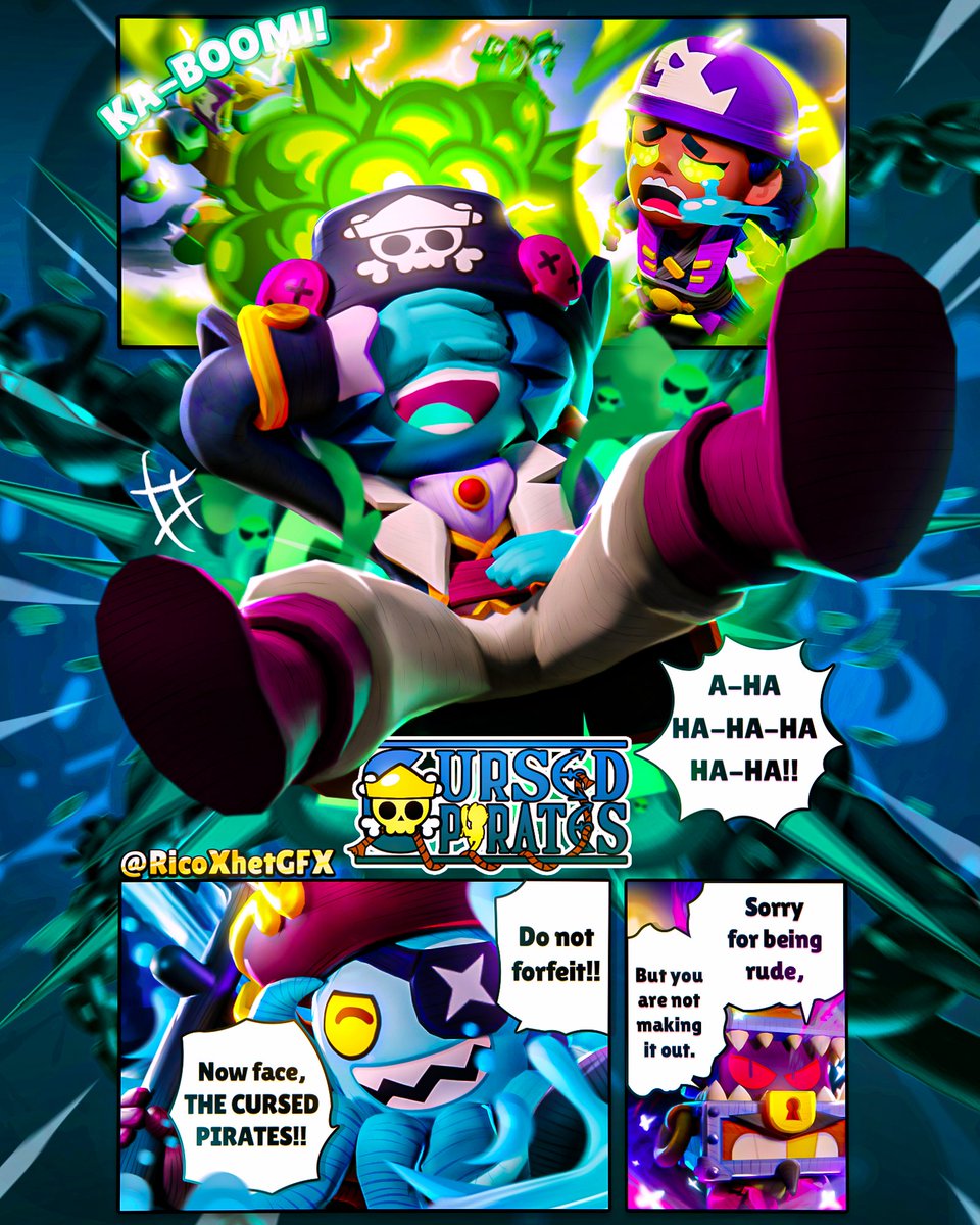RicoxhetGfx's tweet image. ''I'm gonna become the Queen of Cursed Pirates!''
☠️⚔️

#BrawlStars #BrawlStarsArt #OnePiece1071 #Onepiecefanart @Brawlstars
