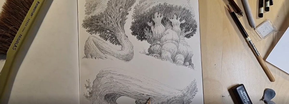 「6 hours of Sketching in 4 Minutes with N」|IAMAGのイラスト