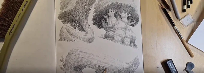 6 hours of Sketching in 4 Minutes with Nicolas Weis Watch the clip : 