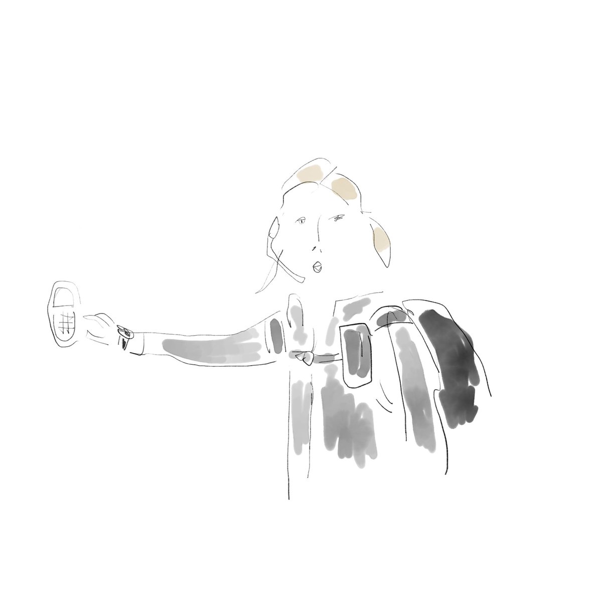 semi3n3n3n's tweet photo. #ミッションX #catchthatkid #クリステンスチュワート #kristenstewart #イラスト #illustration https://t.co/j8PrwiLXhs
