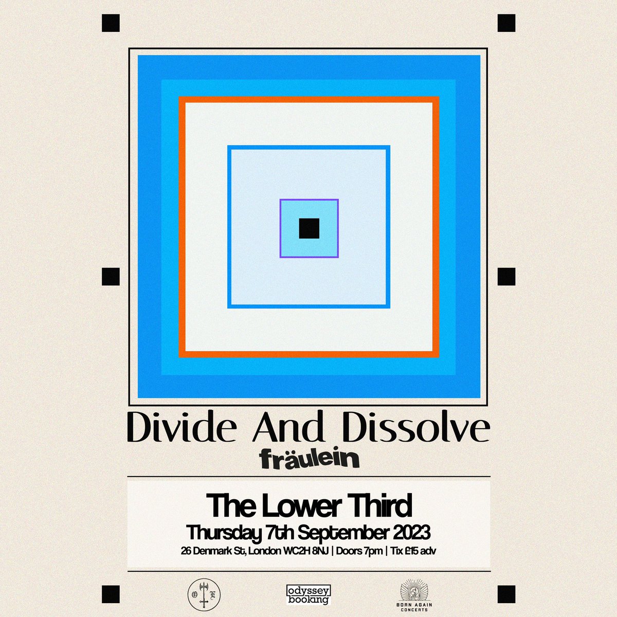 Fräulein (@frau13in) on Twitter photo Our only London show for a while will be supporting the incredible <a href="/dividedissolve/">Divide and Dissolve</a> at <a href="/lowerthirdsoho/">The Lower Third</a> on 7th September. Come come come Londoners x
Photos from our London headline at <a href="/GeorgeTavernE1/">The George Tavern</a> back in April, by Ev P Photography 🌼☄️🌻
link.dice.fm/0sFOgNx50Bb Our only London show for a while will be supporting the incredible <a href="/dividedissolve/">Divide and Dissolve</a> at <a href="/lowerthirdsoho/">The Lower Third</a> on 7th September. Come come come Londoners x
Photos from our London headline at <a href="/GeorgeTavernE1/">The George Tavern</a> back in April, by Ev P Photography 🌼☄️🌻
link.dice.fm/0sFOgNx50Bb