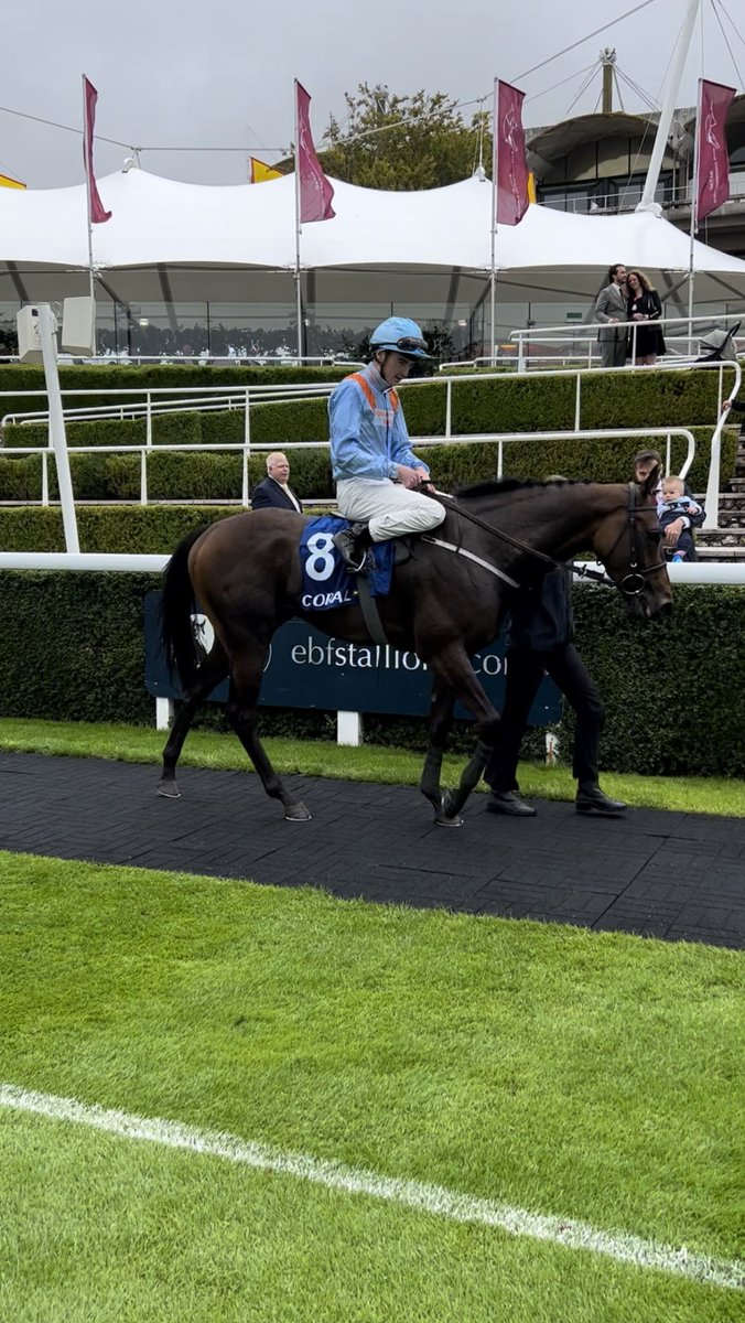 Monsieur Kodi wins the Stewards Sprint Handicap at @Goodwood_Races for @RichardFahey and @OisinOrr.

Previously won on soft ground but it looks fairly muddy out there…