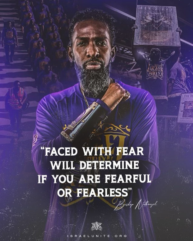 IUICVIRGINIA's tweet image. “Faced with fear will determine if you are fearful or fearless.” #NoFear #NeverScared #Brave #Warrior #Valiant #Valor #IUIC #Israelites #Nathanyel7 #Oblock #Chicago #Chiraq