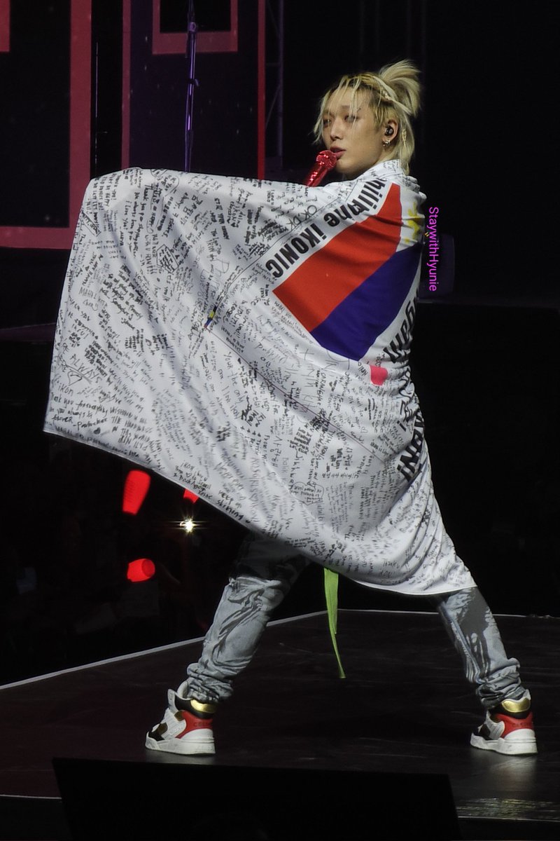 StaywithHyunie's tweet photo. Bobby tonight! 
#iKONinMANILA2023 #iKON_TAKEOFFinManila https://t.co/YbDR9CV6V9