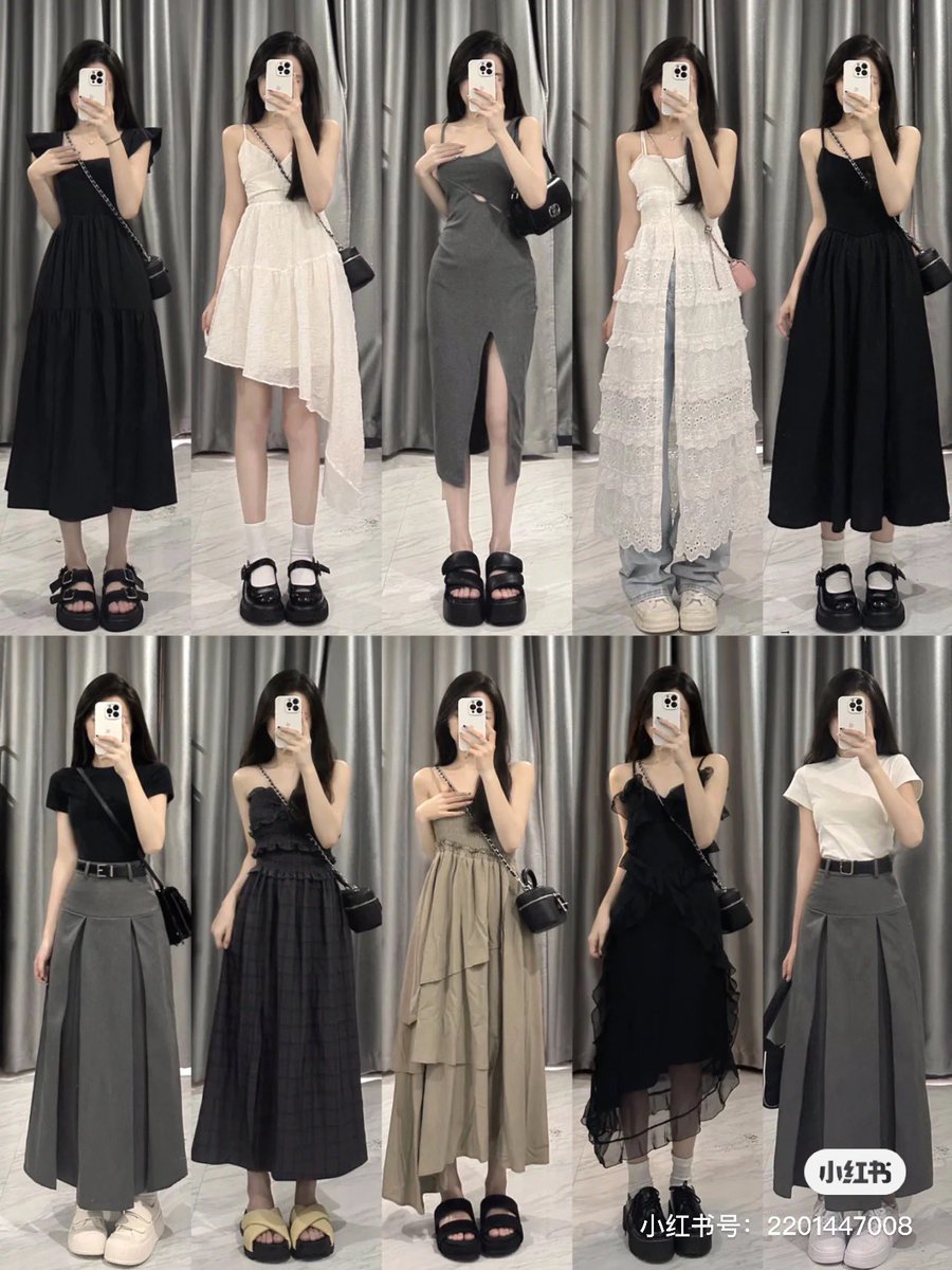 hongmeinu_china's tweet photo. 2023年夏☀️
ワンホン夏服❤︎全40コーデ👗💕

黒🖤白🤍ピンク🩷ベージュ👡デニム🩵
を中心に組んだコーデ！

どれと合わせても時短で失敗しずらい色合い🍧

ぜひ参考にしてみてね🌙 https://t.co/I9qETYL8Y0