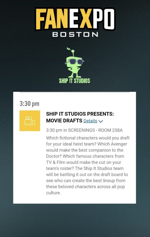 We need your help to draft the ideal multiverse roster. Join us today at 3:30 in room 258A #FANEXPOBoston