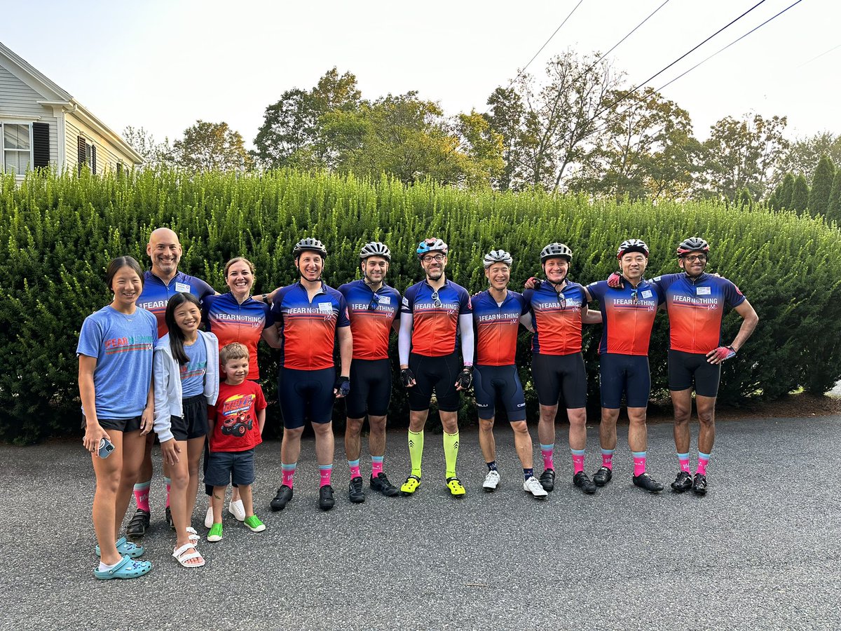KimmieNgMD's tweet image. Today is the day! #PMC2023 Day 1 starts now! Let’s go, Team Fear Nothing! @PanMass @DFarberYoungCRC @DanaFarber @DanaFarberNews