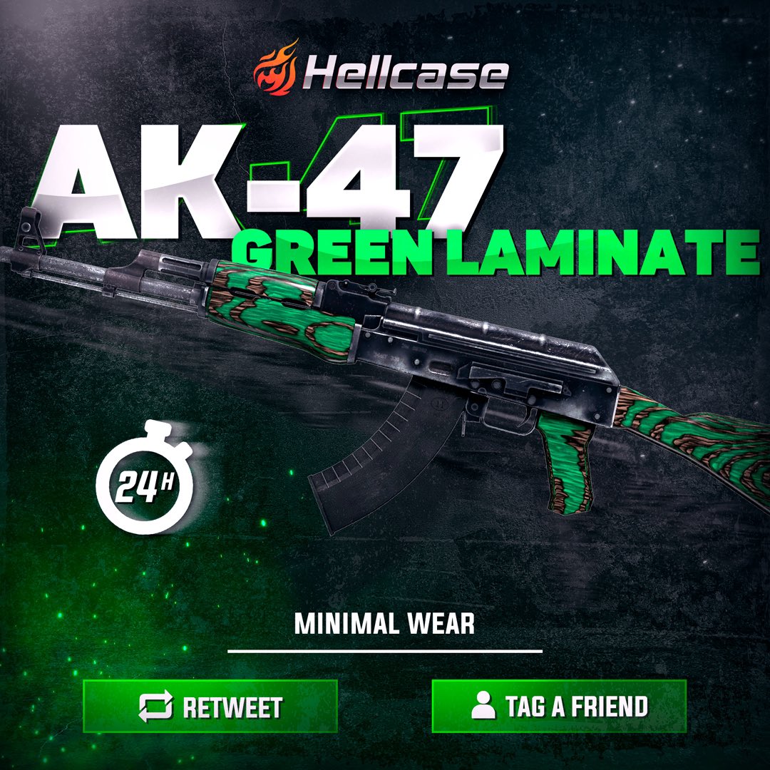 🎁 FAST GIVEAWAY 🏁 👇 Tag Your Best Friend & Like 🚀 Follow us 🔥 Retweet this post 😎 The winner of the previous giveaway is @emocvk #hellcase #csgo #cs2 #csgoskin #csgoskins #csgoskinsgiveaway #csgocases #csgocase #hellcasegiveaway #csgoskinsfree #csgoskinsgiveaway
