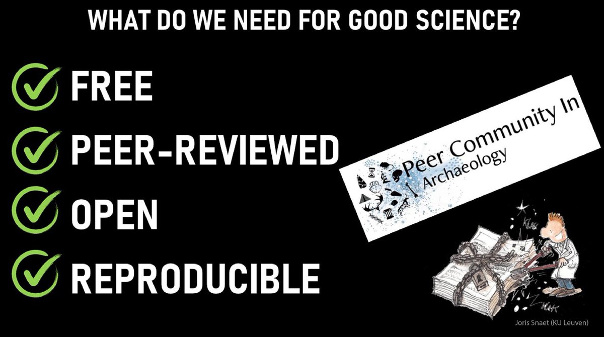 PCI_Archaeology's tweet image. Time to describe again: we are a community offering #free and transparent #OpenAccess Peer-review of #preprints in #Archaeology, with a final recommendation if the process gives birth to a sound manuscript. In the end authors', reviewer's and recommender's work is published.