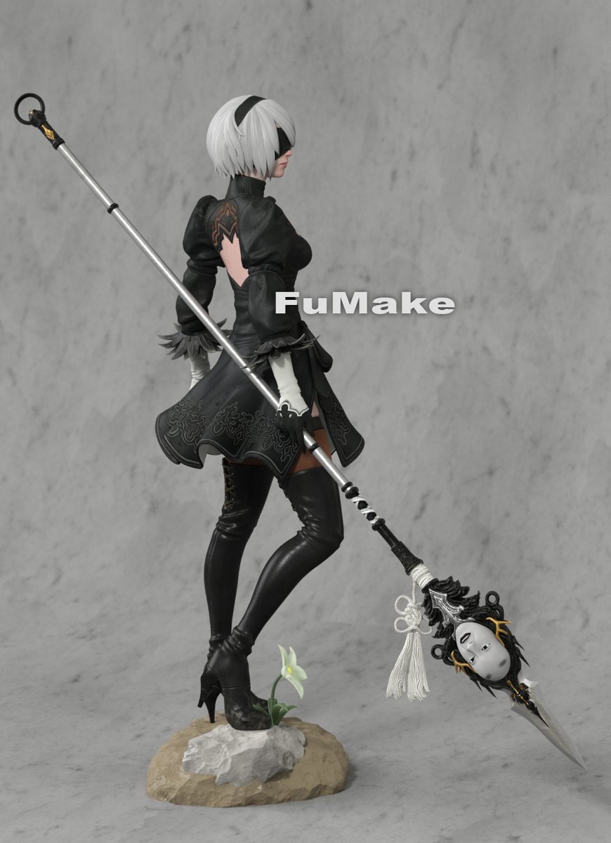 Arkey929's tweet photo. 白の矜持 - Virtuos Dignity渲染彩圖
#NieR
#2B https://t.co/ClTaBkxc8B