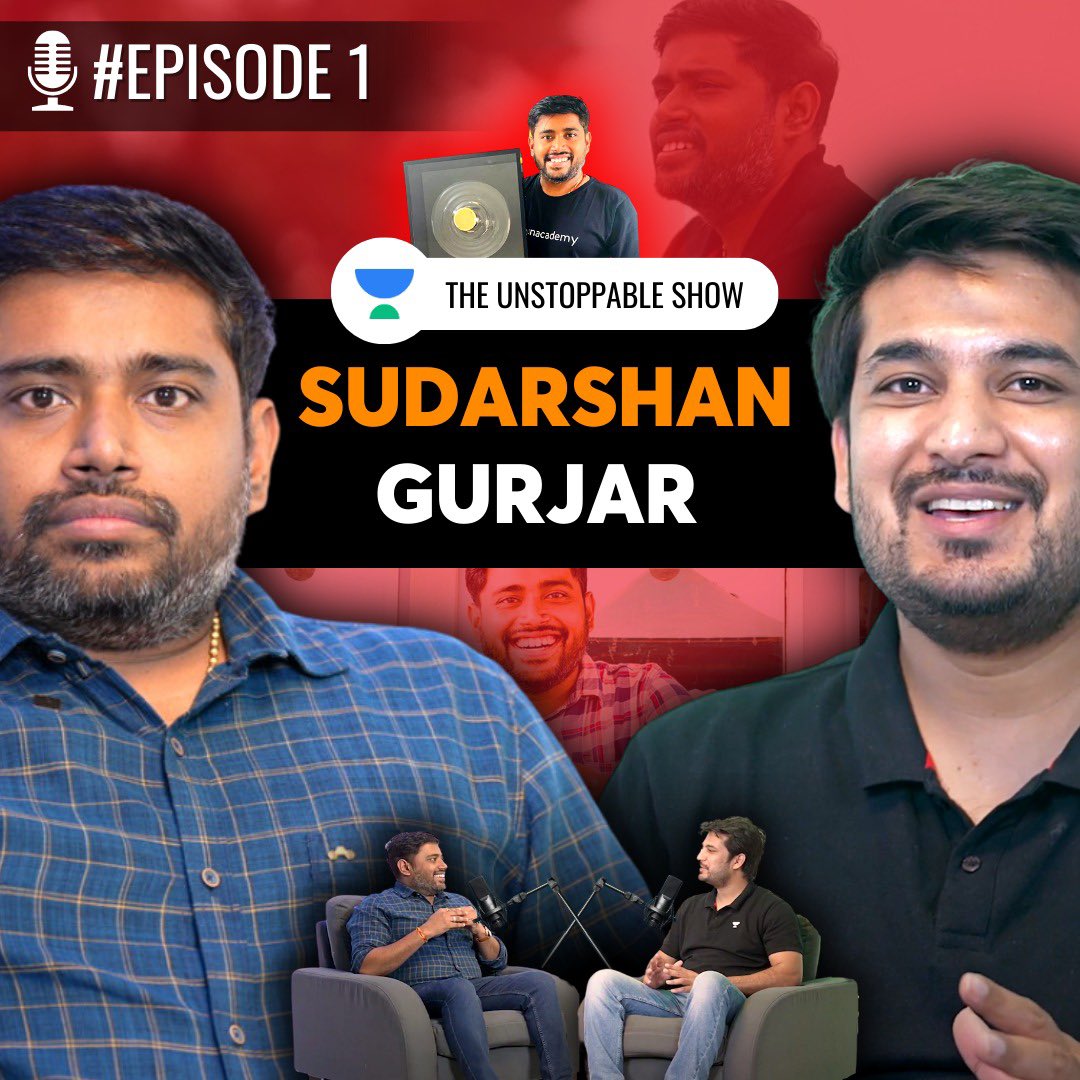 Interesting conversation with @SudarshanGeo. We discussed about his personal life, education, UPSC and much more. 

Link - youtu.be/fmhKhMAqAKg