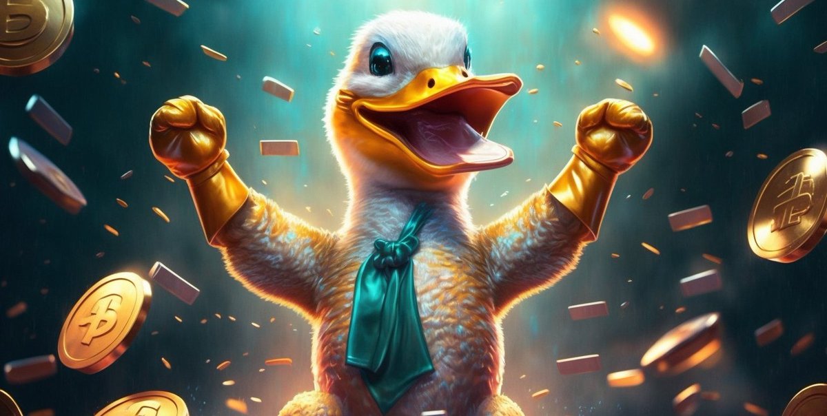 Quacktokennews's tweet photo. "🚀 Elevate your #Crypto gains w/ RichQuack! 🦆💹 Experience the thrill of up to 28% APR while keeping your investments safe &amp; secure. 🌟 Your financial future deserves the best – dive into the world of $QUACK now + watch your assets soar! 📈💰 #RichQuack https://t.co/7ZnVJUC30z https://t.co/OQMZ0lTEWq