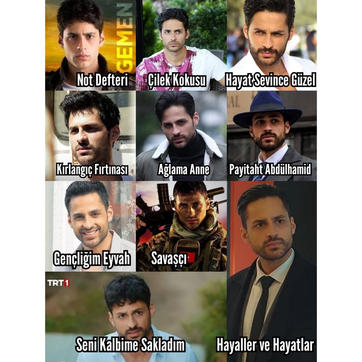 #EkinMertDaymaz ın rol aldığı dizilerdeki hangi karakter favorinizdi?