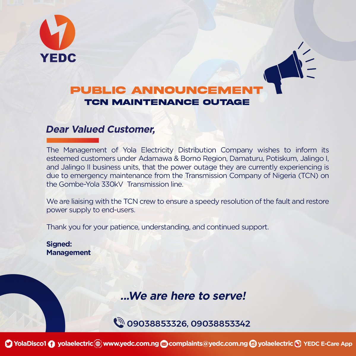 YolaDisco1's tweet photo. Power Outage information. 👇👇 https://t.co/petu4G2v09
