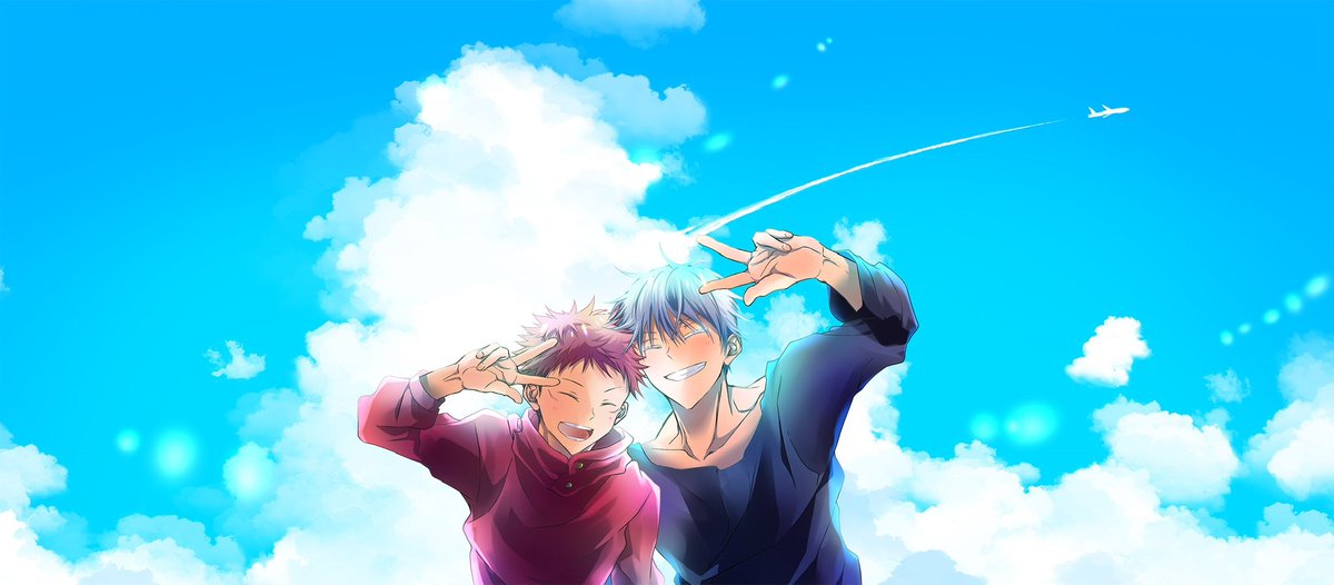 五条悟 ,虎杖悠仁 「」|そーけん🧊解凍されました✨のイラスト