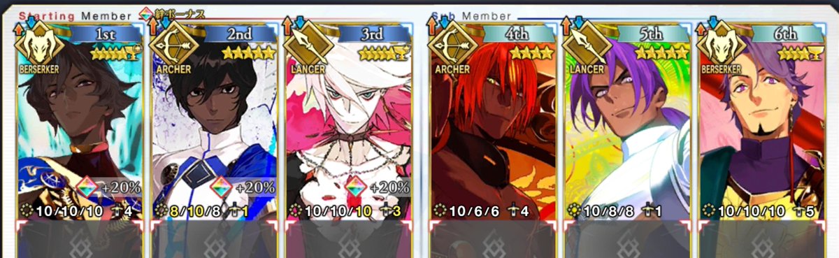 okikaze_Fgo's tweet photo. FGOで沼に落ちてるCPが増えてきたのでヘッダーの画像が適切で無くなってきたんだけど長すぎて使えないという罠
ジュナカルにビマヨダにアシュヨダにイスウェイにヘラクレスくんとシトナイというかイリヤは聖域でアポではジクカルが推しという事です。
晴明が来たらここに入れるからな蘆屋 https://t.co/PJkrLnjgli