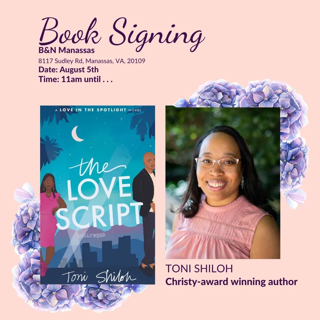 Will I see you at @BNManassas today? 
#booksigning #TheLoveScript