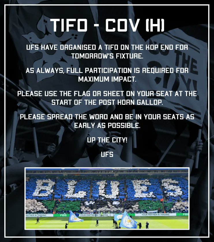 UFS2013's tweet image. Cov (H) info. Please share. 

Up the City!