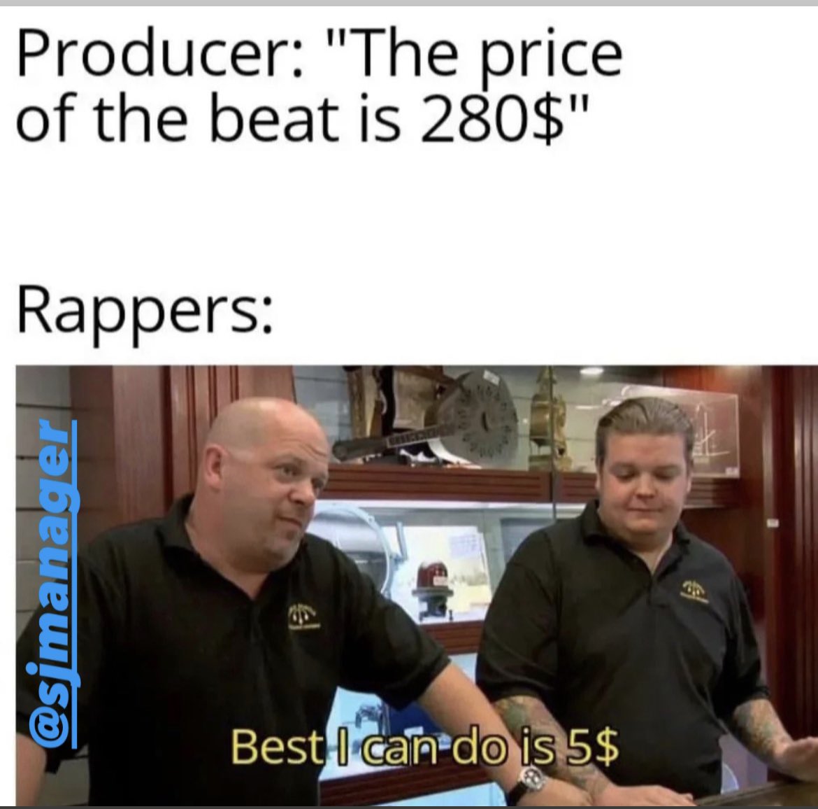 SJmanager's tweet image. #ProducerProblems ☠️