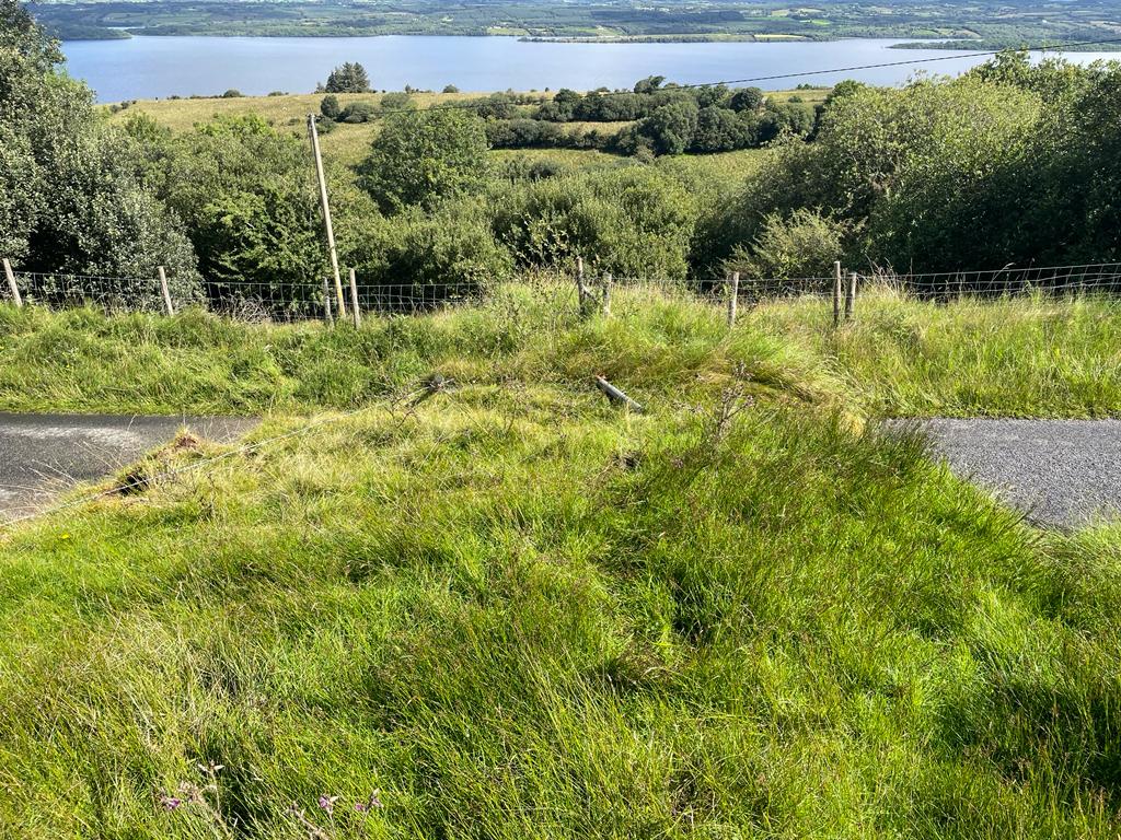 SaveMtn's tweet photo. It's August, there are no works going on and there's a landslide in #Rossinver #Leitrim @coilltenews &amp; @ESBGroup want to put giant turbines, 180m on these hills. Bog on rock, can only slide, more #pollution #biodiversityloss #greenwashing #SaveDoughMountain @sli_eile_ https://t.co/jXre2VZ2L9