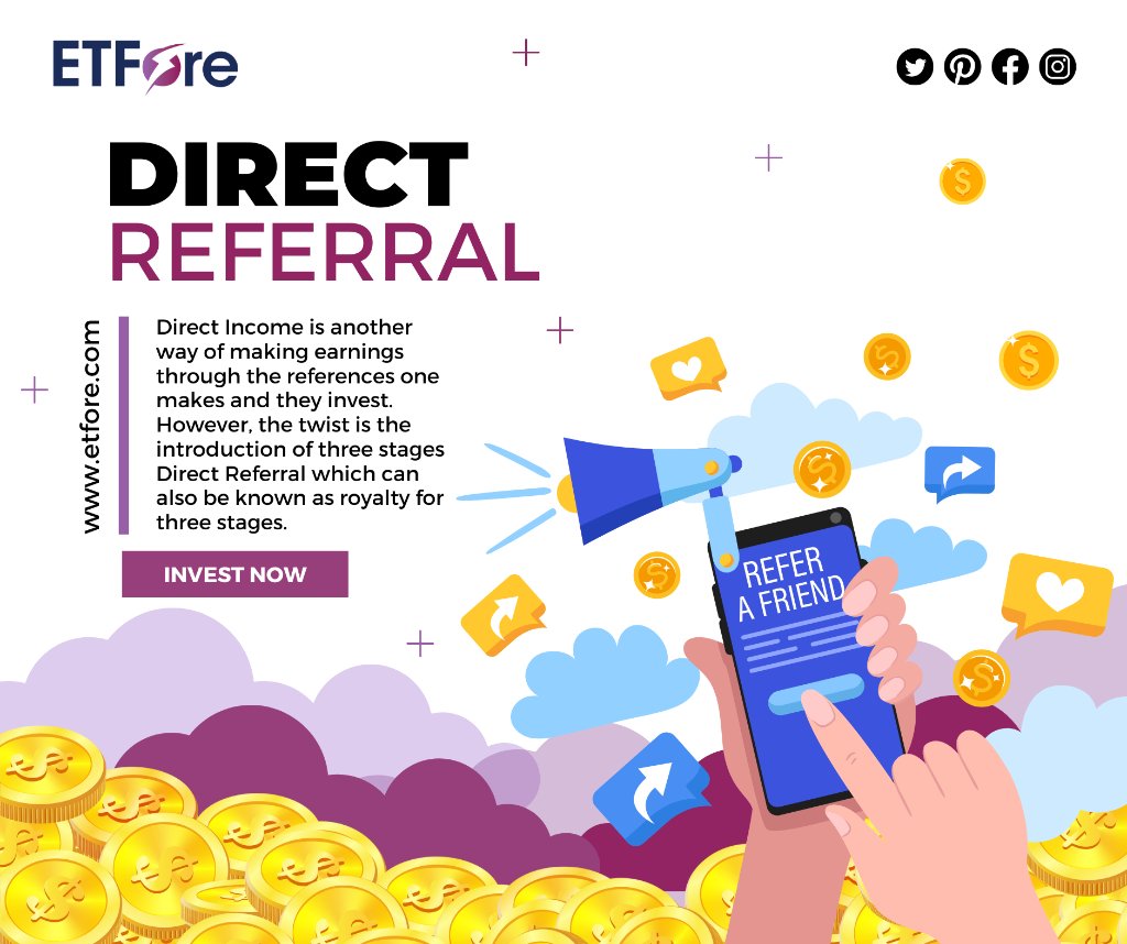 etforecompany's tweet photo. Unlock Extra Rewards: Benefit from Direct Referrals and Boost Your Success ๐๐ผ
.
.
.
#etfore #growetfore #teametfore #referral #income #investment #profits #DirectReferral #RewardsProgram #BoostYourSuccess https://t.co/XA5Dalmd9B