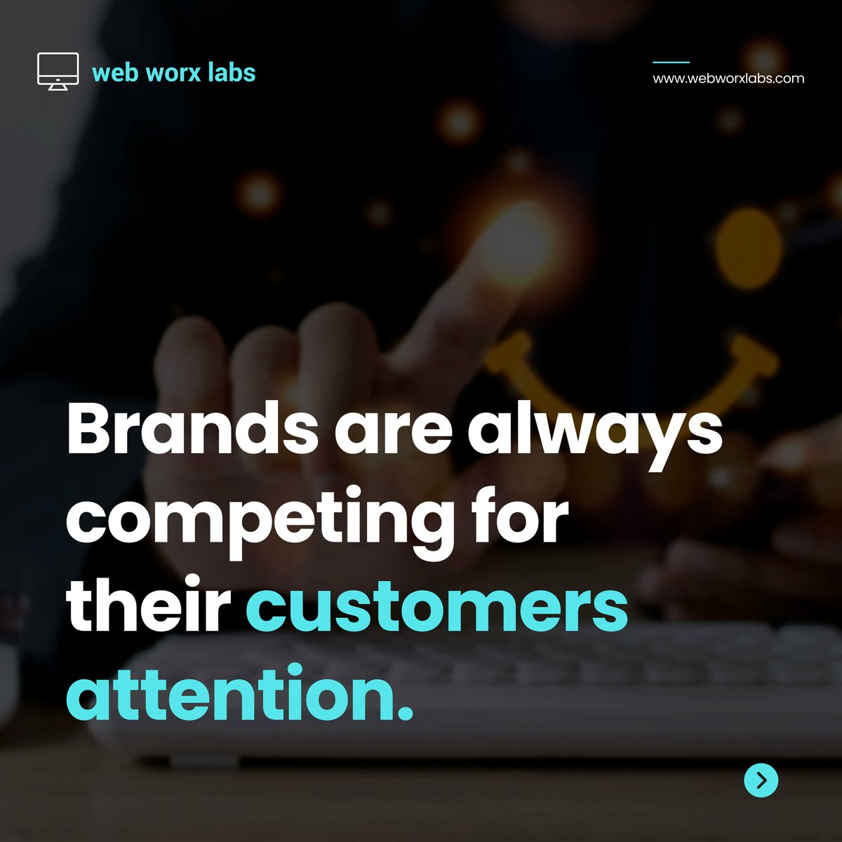 WebWorxLabsInc's tweet image. In today&apos;s fast-paced business world, it&apos;s essential to have a competitive edge. Use these tactics to ensure your brand is top of mind for your customers. 

#BrandCompetitiveness #CustomerAttraction