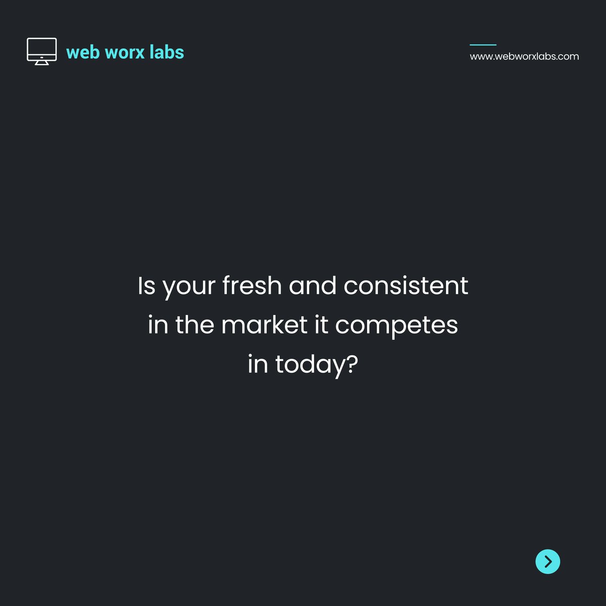 WebWorxLabsInc's tweet image. In today&apos;s fast-paced business world, it&apos;s essential to have a competitive edge. Use these tactics to ensure your brand is top of mind for your customers. 

#BrandCompetitiveness #CustomerAttraction